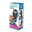 Ανεμιστηράκι Esperanza EHF103K, Compact USB Fan, Black