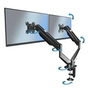 Βάση Monitor Esperanza ERW020 Gas for two monitors 17-27‘’ up to 6kg