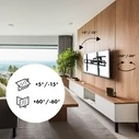 Βάση Τηλεόρασης Maclean MC-423 Full Motion Wall 43"-100" 80kg max 800x600