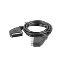 Καλώδιο SCART Lanberg cable euro-euro 1.8m ca-eueu-10cc-0018-bk