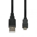 Καλώδιο USB iBox IKU2M18 1.8 m USB 2.0 Type-A Micro-USB B Black