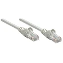 Καλώδιο Δικτύου Intellinet Cat6, 0.5m, Grey, CCA, U/UTP, PVC, RJ45, Gold Plated