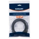 Καλώδιο Δικτύου Intellinet Cat6, 3m, Black, CCA, U/UTP, PVC, RJ45, Gold Plated