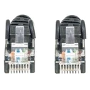 Καλώδιο Δικτύου Intellinet Cat6, 3m, Black, CCA, U/UTP, PVC, RJ45, Gold Plated