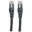 Καλώδιο Δικτύου Intellinet Cat6, 3m, Black, CCA, U/UTP, PVC, RJ45, Gold Plated