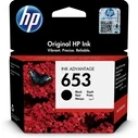 Μελάνι HP 653 1 pc(s) Original Standard Yield Black