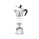 Μπρίκι Espresso Bialetti Moka Express Moka pot 0.3 L Aluminium, Black