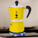 Μπρίκι Espresso Bialetti RAINBOW 6TZ 300 ml Yellow