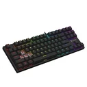 Gaming Πληκτρολόγιο Ενσύρματο Savio Tempest x2 RGB mechanical, Outemu RED