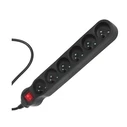 Πολύπριζο Maclean MCE225 Power 1.5 m 6 AC outlet(s) Indoor Black