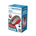 Ποντίκι Ασύρματο Esperanza EM131R RF Optical 1600 DPI