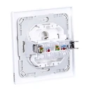 Πρίζα Δικτύου Fibaro Walli N socket-outlet 2 x RJ-45 White