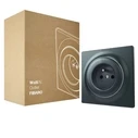 Πρίζα Ρεύματος Fibaro outlet Walli Outlet N Type E anthracite FGWSONE-011-8