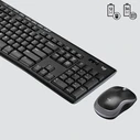 Σετ Πληκτρολόγιο & Ποντίκι Ασύρματο Logitech Combo MK270