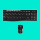 Σετ Πληκτρολόγιο & Ποντίκι Ασύρματο Logitech Combo MK270