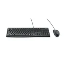 Σετ Πληκτρολόγιο & Ποντίκι Ενσύρματο Logitech Desktop MK120
