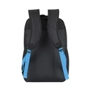 Τσάντα Laptop Rivacase Regent 8069 43.9 cm (17.3") Backpack Black, Cyan