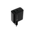 Φορτιστής Πρίζας Natec RIBERA GAN charger 1x Type-A + 1x Type-C 45W Black