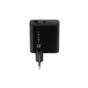 Φορτιστής Πρίζας Natec RIBERA GAN charger 1x Type-A + 1x Type-C 45W Black