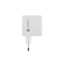Φορτιστής Πρίζας Natec RIBERA GAN charger 1X Type-A + 1X Type-C 45W White