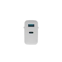 Φορτιστής Πρίζας Natec RIBERA GAN charger 1X Type-A + 1X Type-C 45W White
