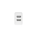 Φορτιστής Πρίζας Unitek P1113A-EU - charger 2X Type-A,12W, White