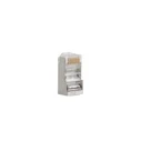 Βύσματα Lanberg PLS-5000 wire connector RJ-45 Stainless steel, Transparent