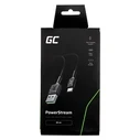 Καλώδιο USB Green Cell KABGC25 0.3 m A C Black