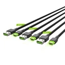 Καλώδιο USB Green Cell KABGCSET03 2 m A C Black