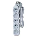 Πολύπριζο Esperanza ELK207W Power strip 5GN/1.5M White