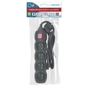 Πολύπριζο Esperanza ELK212K Power strip 4GN/1,5M Black