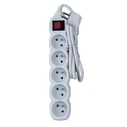 Πολύπριζο Esperanza ELK214W Power strip 5GN/1.5M White