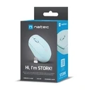 Ποντίκι Ασύρματο Natec STORK Home Ambidextrous RF + USB Type-A Optical 1600 DPI