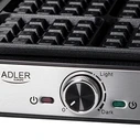 Τοστιέρα Γκριλιέρα Adler AD 3083 waffle iron 4 waffle 1800W Black, Silver