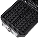 Τοστιέρα Γκριλιέρα Adler AD 3083 waffle iron 4 waffle 1800W Black, Silver