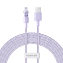 Καλώδιο Lightning Baseus Gem USB to IP 2.4A fast charging 2m Purple