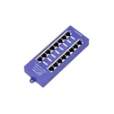 PoE Injector Extralink Gigabit 8 port 8x 1000Mb/s RJ45, Mode B