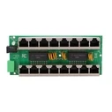 PoE Injector Extralink Gigabit 8 port 8x 1000Mb/s RJ45, Mode B