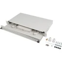 Patch Panel Lanberg 24XSC SIMPLEX / 24XLC DUPLEX Rack 19" 1U Gray + Accessories
