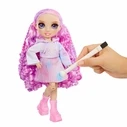 Κούκλα Rainbow High Watercolor & Create Fashion Doll, Purple Eyes