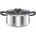 Τηγάνι Fiskars 5L pot stainless steel with a lid Functional Form