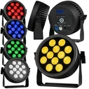 Φωτορυθμικά Light4me CREE ALU PENTA PAR 12 par lighting equipment