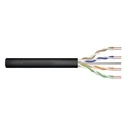 Καλώδιο Δικτύου Gel-filled outdoor Digitus cat.6, U/UTP, AWG 23/1, PE, 305m, Black
