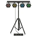 Φωτορυθμικά Behringer STAGE TRI BUNDLE ST1 Set of 4xLEDPAR with controller + stand