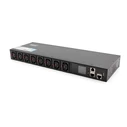 Πολύπριζο Listwa SMART PDU 1U IEC320 C20 16A/250V 8x C13, 16A