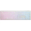 Πληκτρολόγιο Gaming Ducky One 3 RGB USB QWERTY US English White