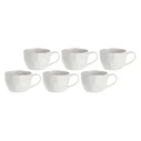 Πιάτα Set of 6 breakfast mugs Lunia 420 ml