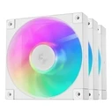 Case Fan 12cm Deepcool FD12 ARGB WH-3 in 1 White 3 pc(s)