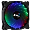 Case Fan 12cm Aerocool COSMO12FRGB LED RGB Molex Connector Silent Black