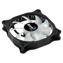 Case Fan 12cm Aerocool COSMO12FRGB LED RGB Molex Connector Silent Black